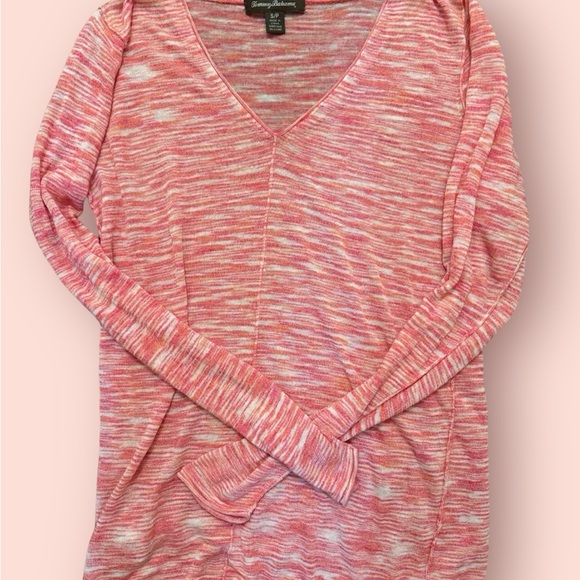 Women’s sheer long sleeve top Tommy Bahama size S - Picture 2 of 3